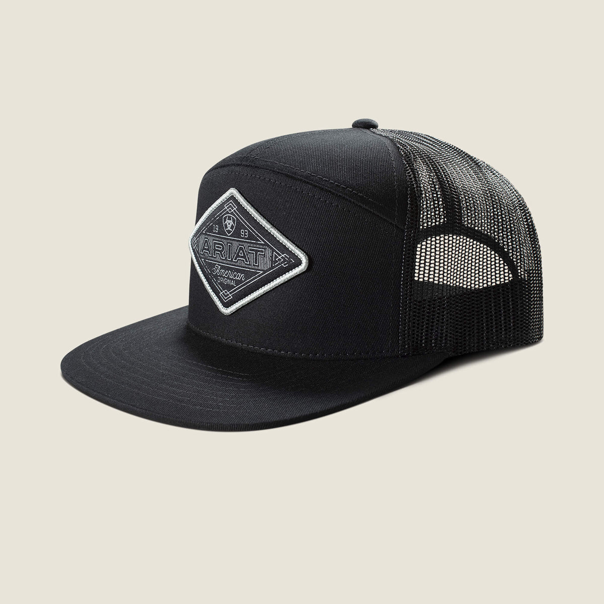 Ariat Trending | 7 Panel American Original Diamond Patch Cap