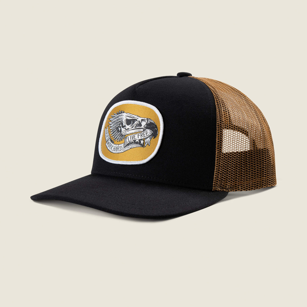 Ariat Classic | Ariat Work Eagle Skull Patch Cap