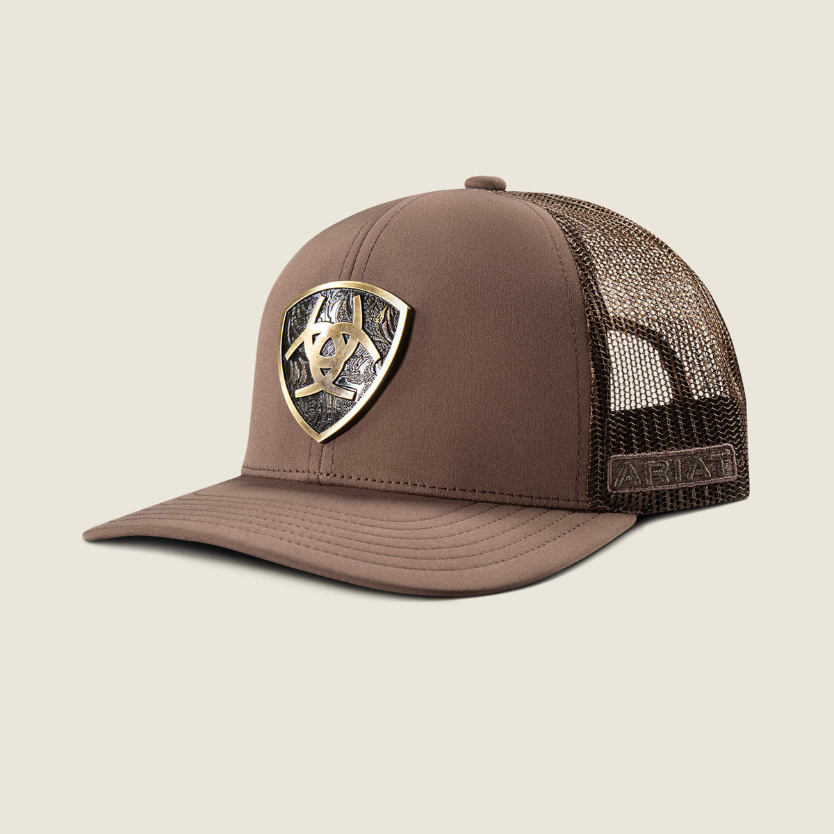 Ariat Exclusive | Metal Ariat Shield Cap