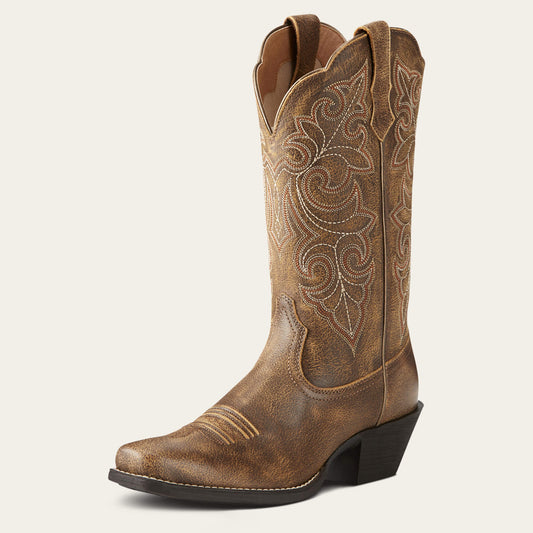 Ariat Exclusive | Round Up Square Toe Western Boot