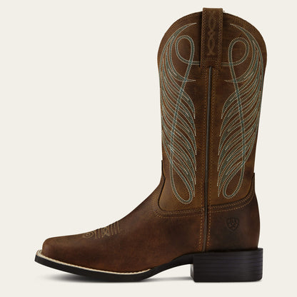 Ariat Signature | Round Up Wide Square Toe Western Boot