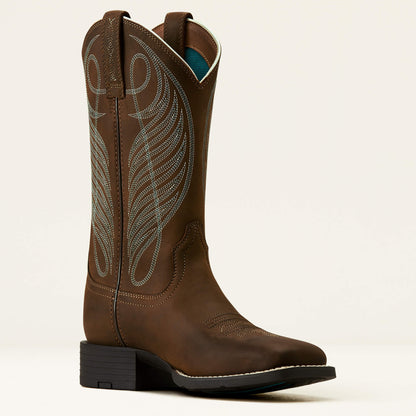 Ariat Signature | Round Up Wide Square Toe Western Boot