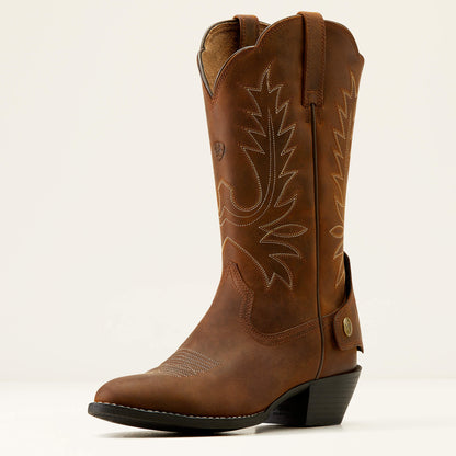 Ariat Essential | Heritage R Toe EZ Zip Western Boot