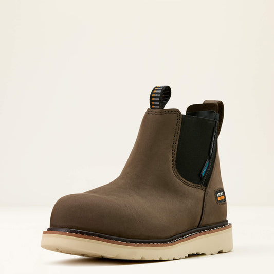 Ariat Quality | Rebar Wedge Chelsea Waterproof Composite Toe Work Boot