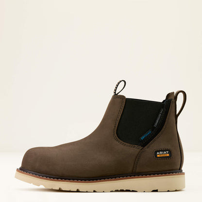 Ariat Quality | Rebar Wedge Chelsea Waterproof Composite Toe Work Boot