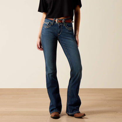 Ariat Customer Favorite | Mid Rise Entwined Festival Boot Cut Jeans