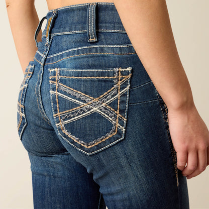Ariat Customer Favorite | Mid Rise Entwined Festival Boot Cut Jeans