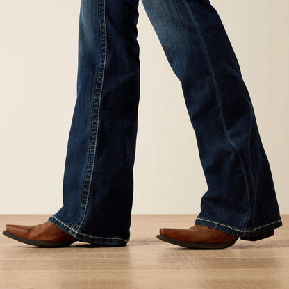 Ariat Customer Favorite | Mid Rise Entwined Festival Boot Cut Jeans