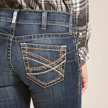Ariat Customer Favorite | Mid Rise Entwined Festival Boot Cut Jeans