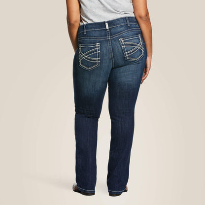 Ariat Great Value | R.E.A.L. Mid Rise Stretch Entwined Boot Cut Jean