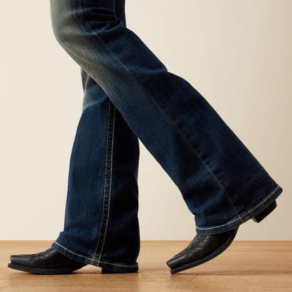 Ariat Great Value | R.E.A.L. Mid Rise Stretch Entwined Boot Cut Jean
