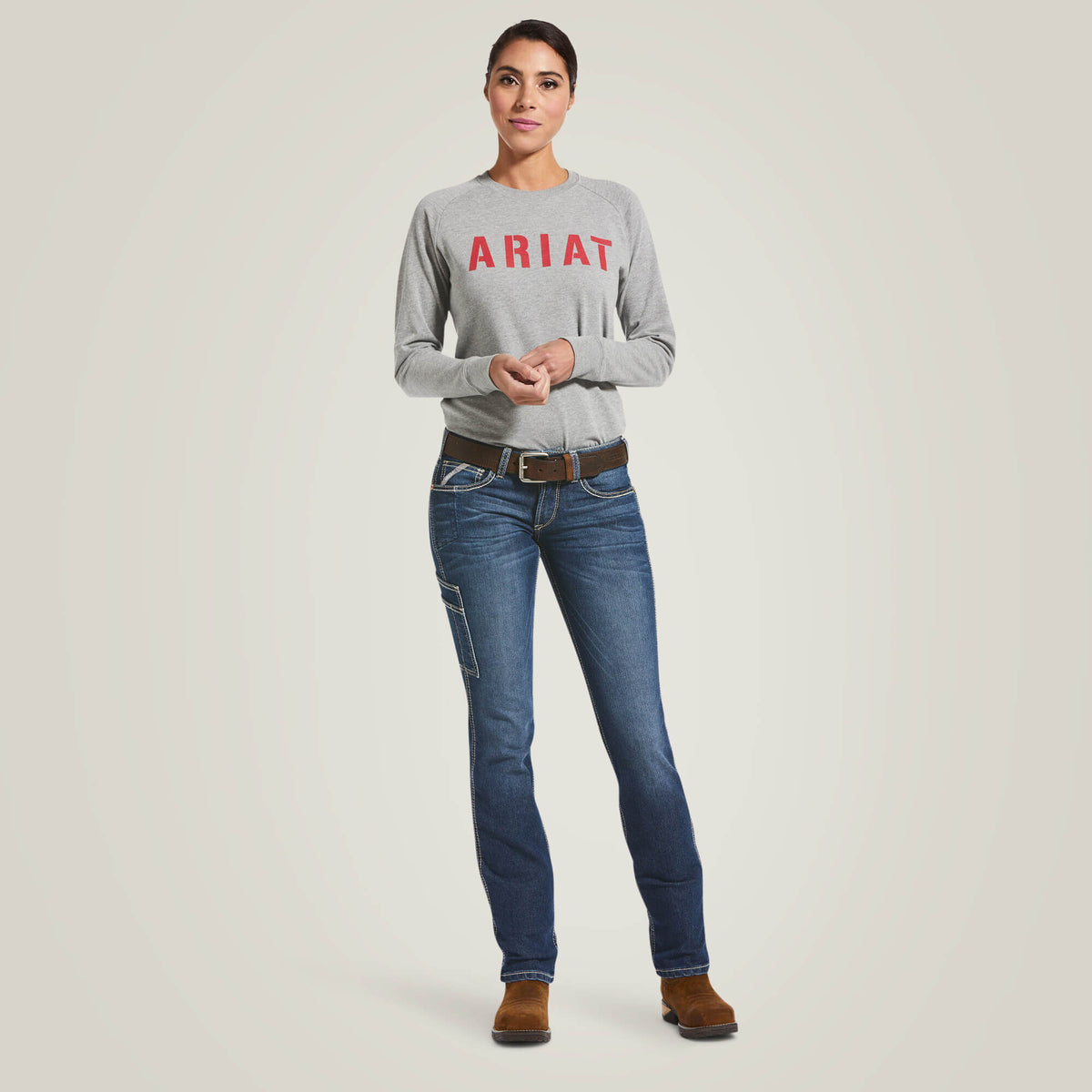 Ariat Value | Rebar MR DuraStretch Riveter Straight Jean