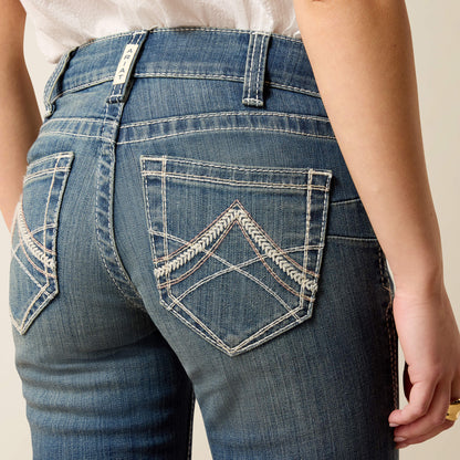 Ariat Essential | Mid Rise Icon Straight Leg Jean