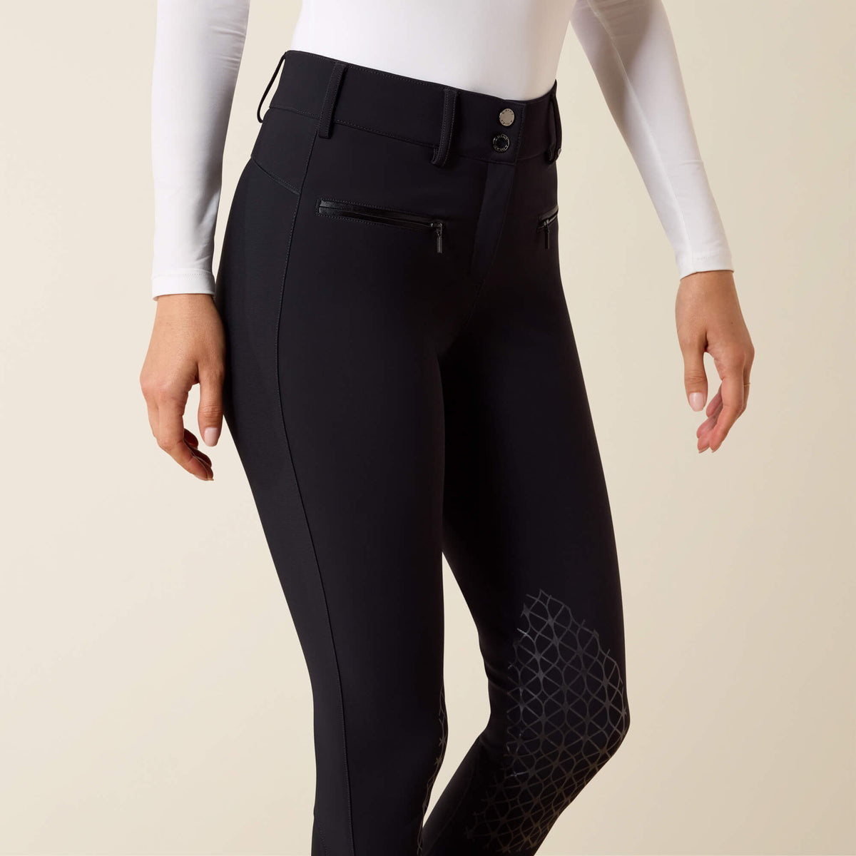 Ariat Quality | Tri Factor Allure Knee Patch Breech