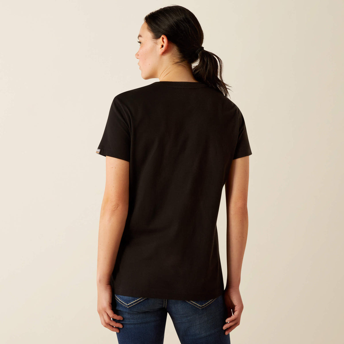 Ariat Value | Rebar Cotton Strong Standard V-Neck T-Shirt