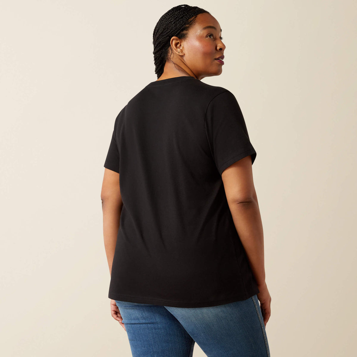 Ariat Value | Rebar Cotton Strong Standard V-Neck T-Shirt