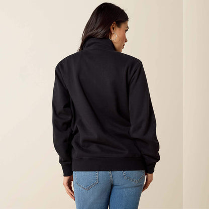 Ariat Great Value | Foundation Logo 1/2 Zip Sweatshirt