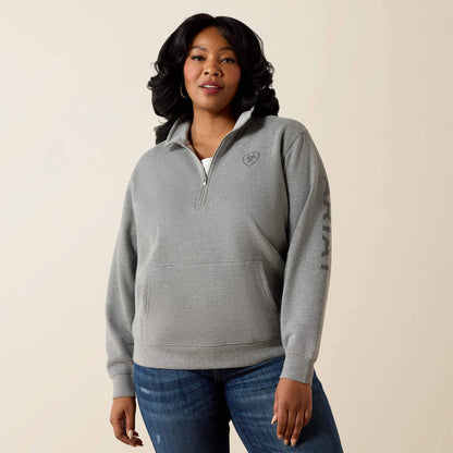 Ariat Featured | Foundation Logo 1/2 Zip Sweatshirt