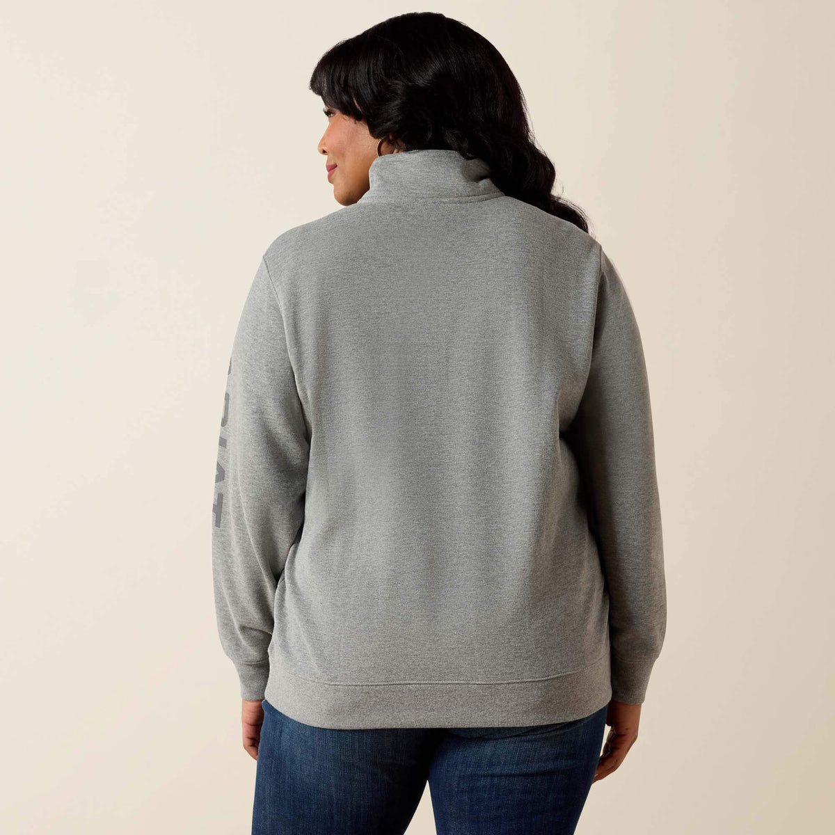 Ariat Featured | Foundation Logo 1/2 Zip Sweatshirt