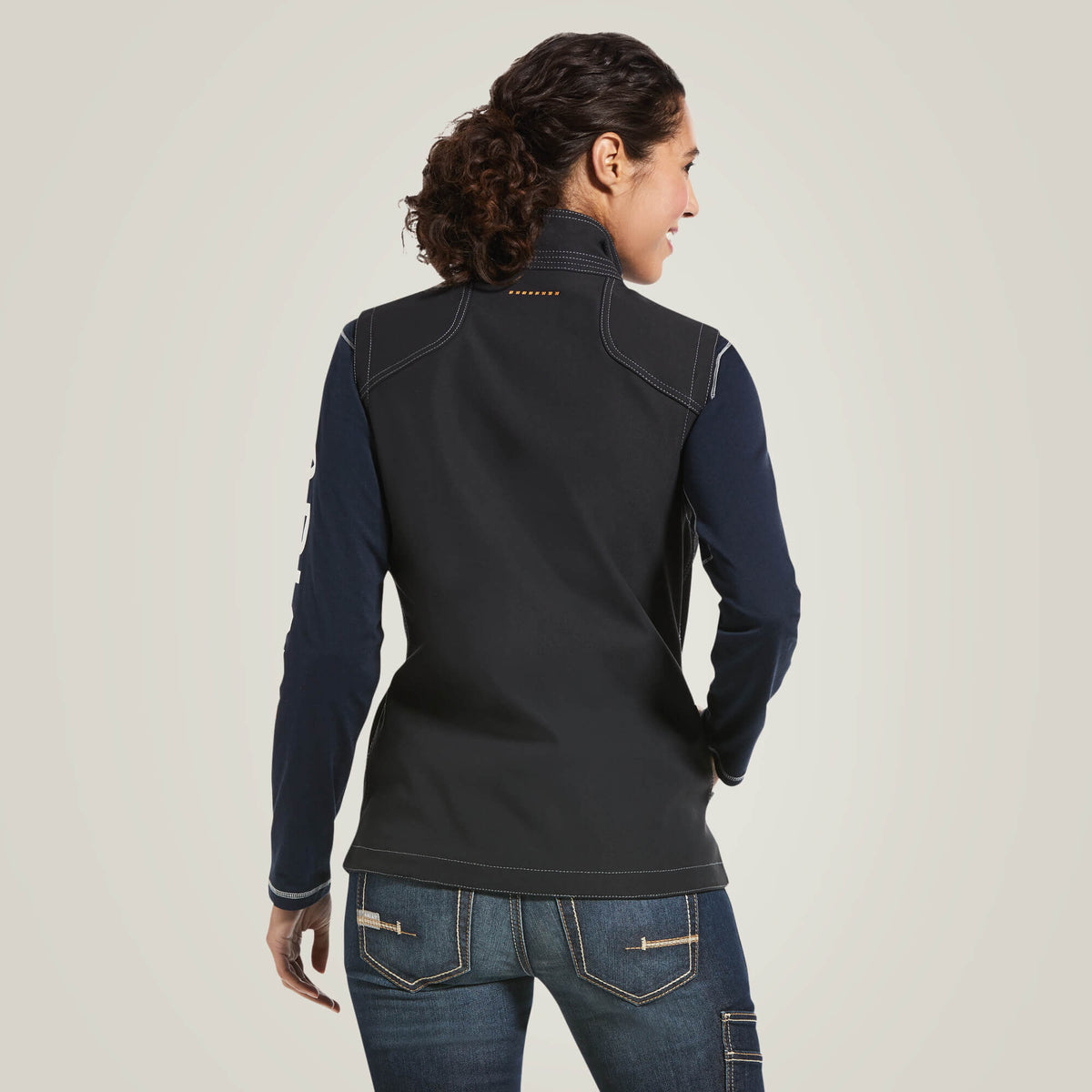 Ariat Discount | Rebar Stretch Canvas Softshell Vest