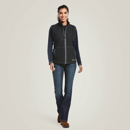 Ariat Discount | Rebar Stretch Canvas Softshell Vest