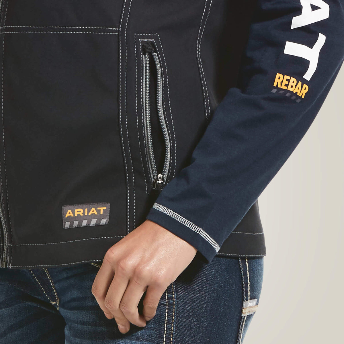 Ariat Discount | Rebar Stretch Canvas Softshell Vest