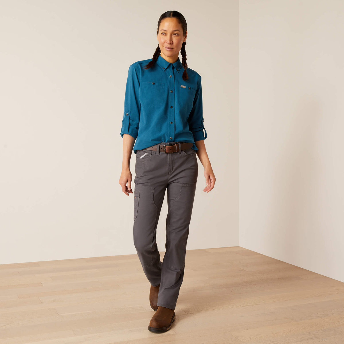 Ariat Exclusive | Rebar PR DuraStretch Made Tough Double Front Straight Pant