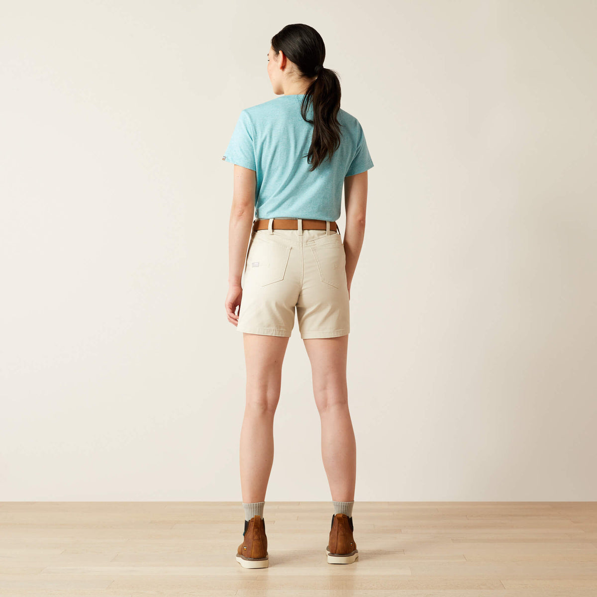 Ariat Popular | Rebar PR Made Tough 6" Short