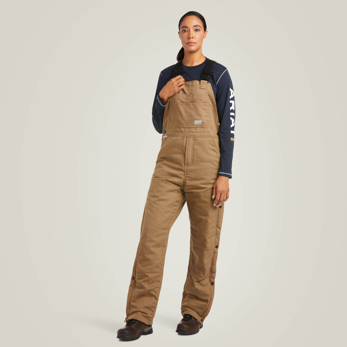Ariat Premium | Rebar DuraCanvas Stretch Insulated Bib