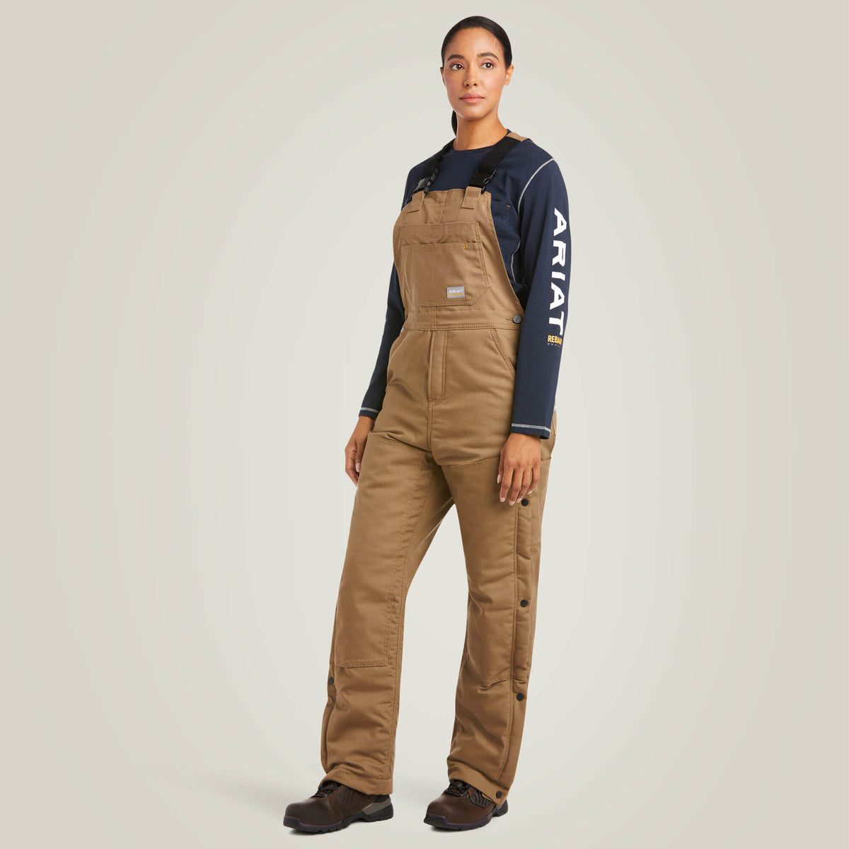 Ariat Premium | Rebar DuraCanvas Stretch Insulated Bib