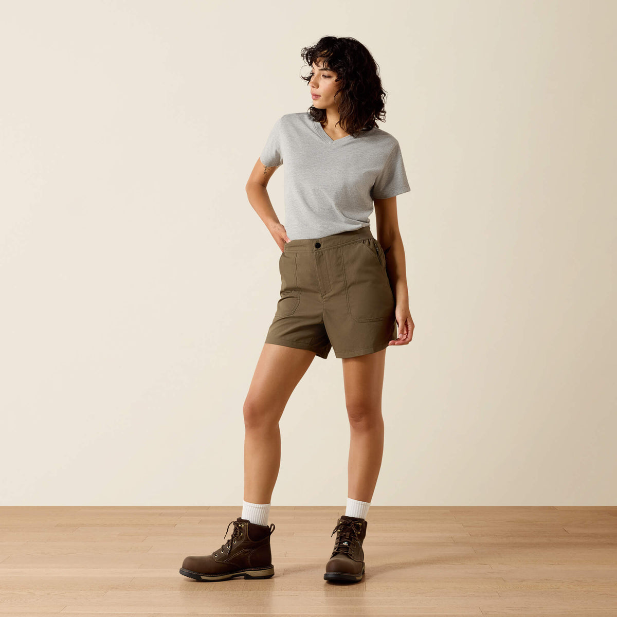 Ariat Hot Sale | Rebar Perfect Rise Workflow Ultralight 5" Shorts