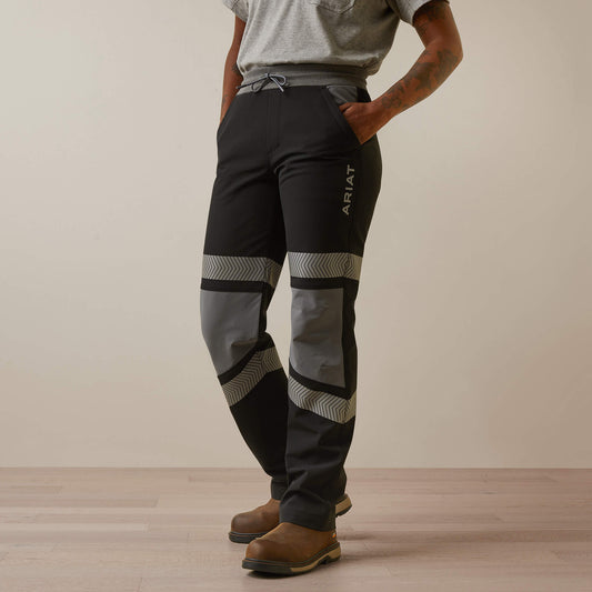 Ariat Quality | Rebar Perfect Rise Hi-Vis Pull-On DuraStretch Slim Leg Pants