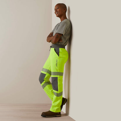 Ariat New | Rebar Perfect Rise Hi-Vis Pull-On DuraStretch Slim Leg Pants