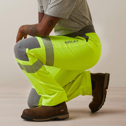 Ariat New | Rebar Perfect Rise Hi-Vis Pull-On DuraStretch Slim Leg Pants