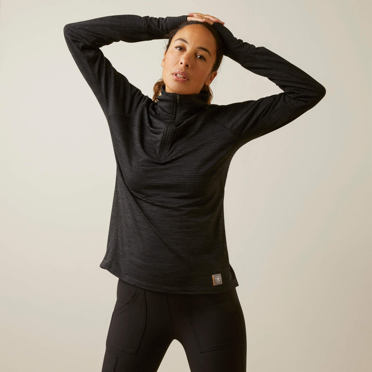 Ariat Great Value | Rebar Gridwork 1/4 Zip Baselayer