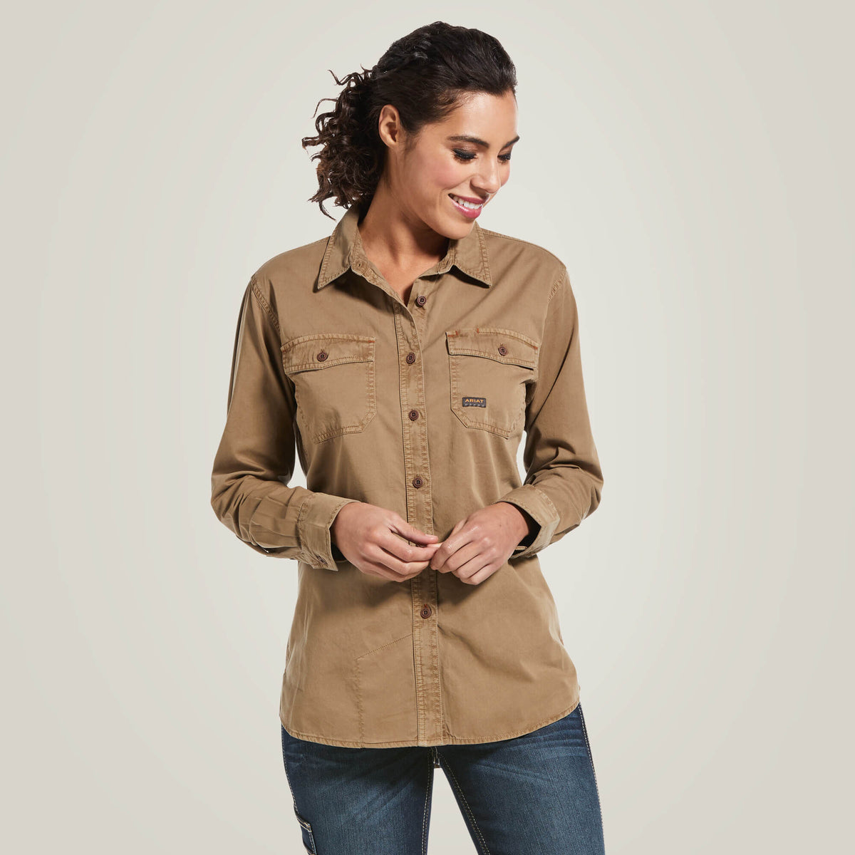 Ariat Great Value | Rebar Washed Twill Work Shirt