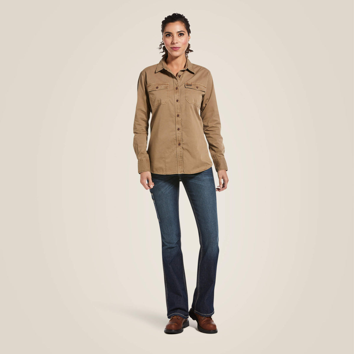 Ariat Great Value | Rebar Washed Twill Work Shirt