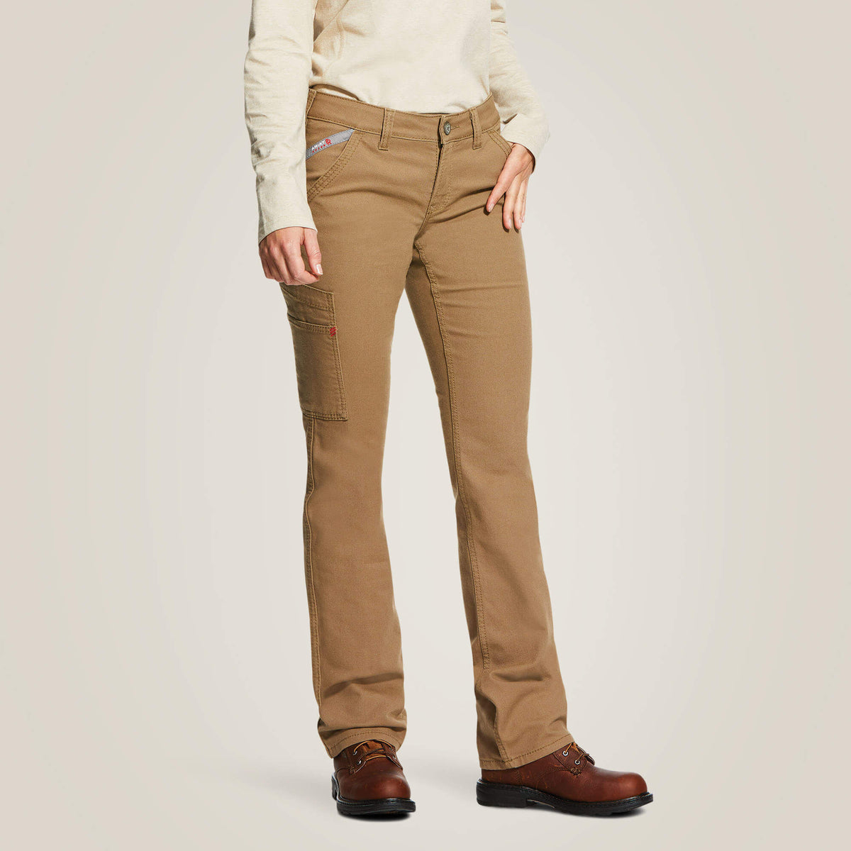 Ariat Smart Buy | FR DuraStretch DuraLight Cordura Canvas Straight Pant