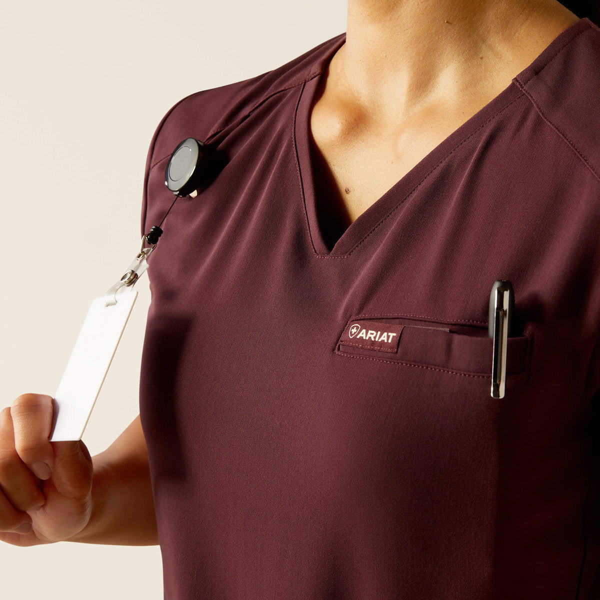Ariat Best Seller | Clara 6 Pocket Scrub Top