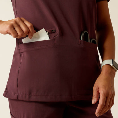 Ariat Best Seller | Clara 6 Pocket Scrub Top