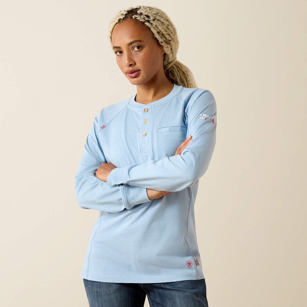 Ariat Essential | FR Air Henley Top