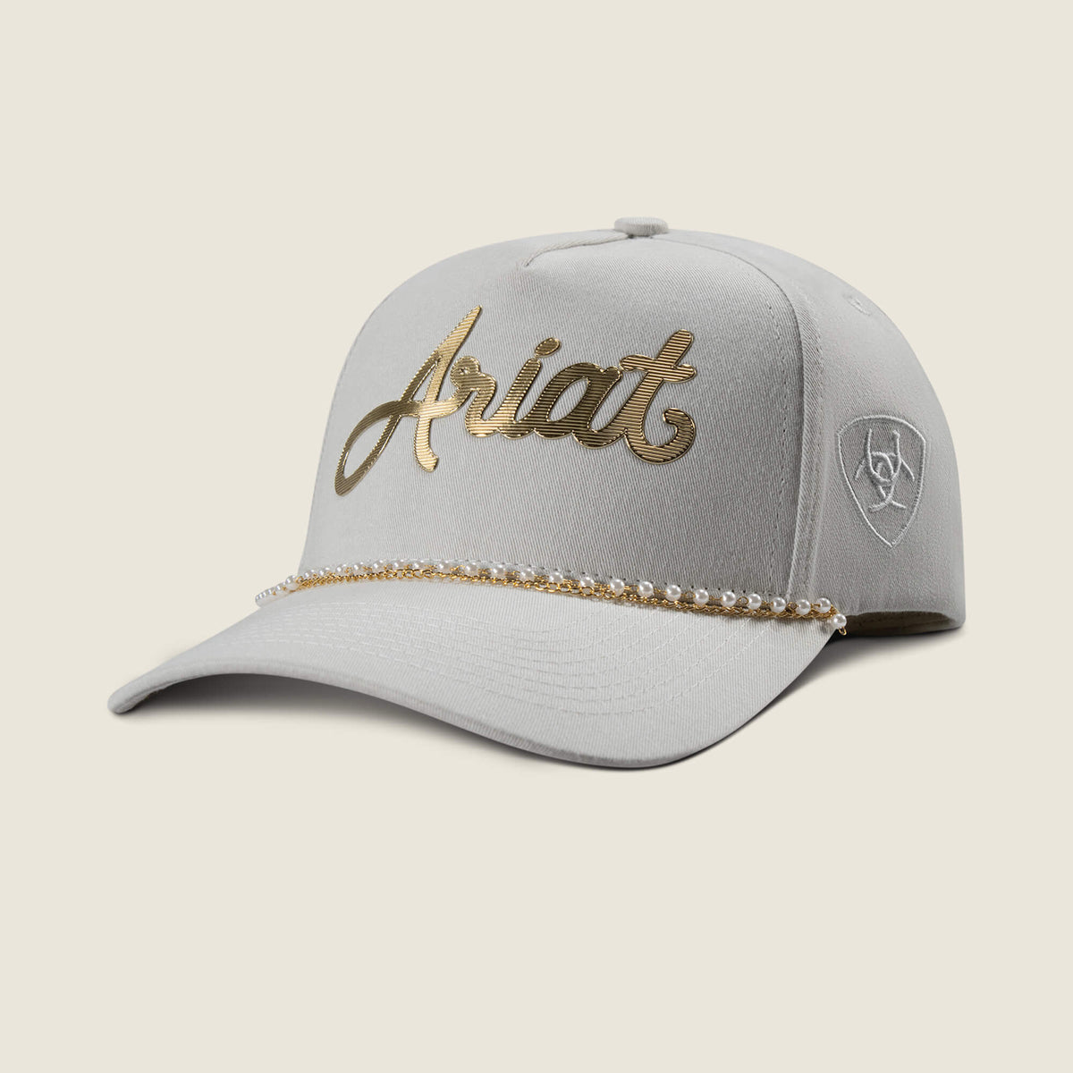 Ariat Discount | Ariat Script With Pearl Rope Brim Cap