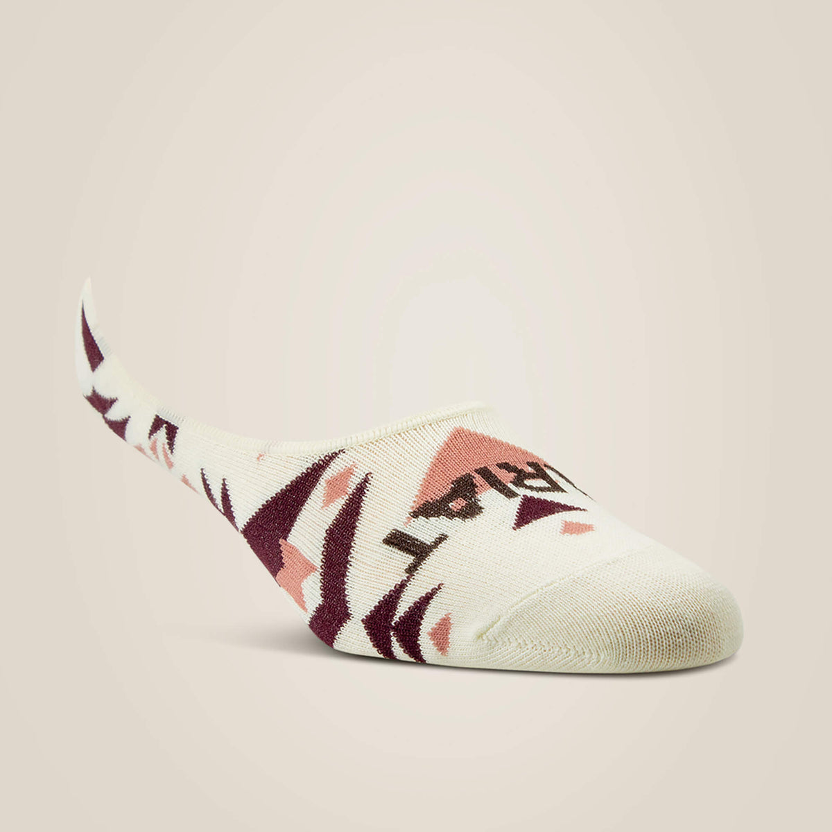 Ariat Great Value | No Slip No Show Sock 2 Pair Multi Color Pack