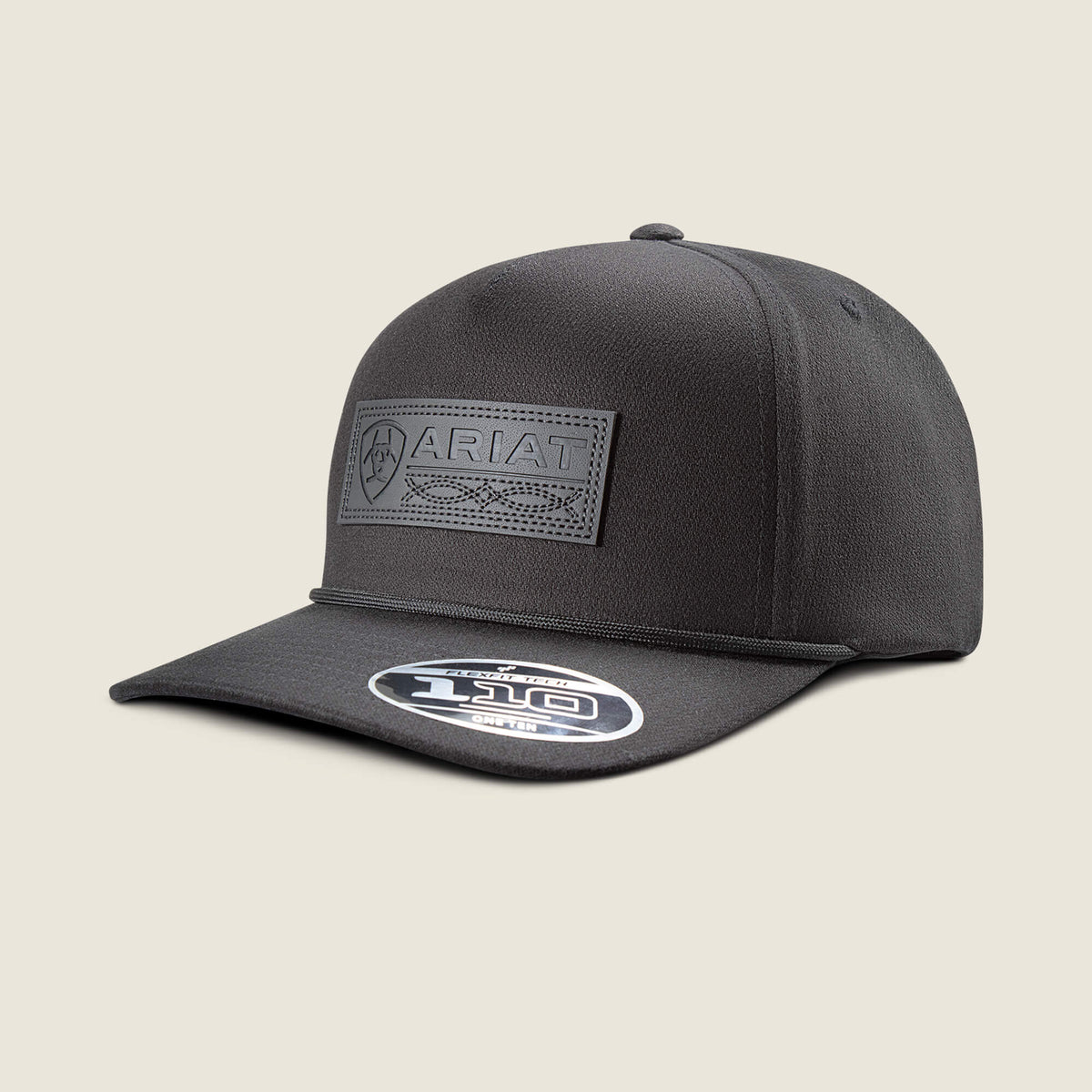 Ariat Quality | Boot Stitch Faux Leather Patch Cap