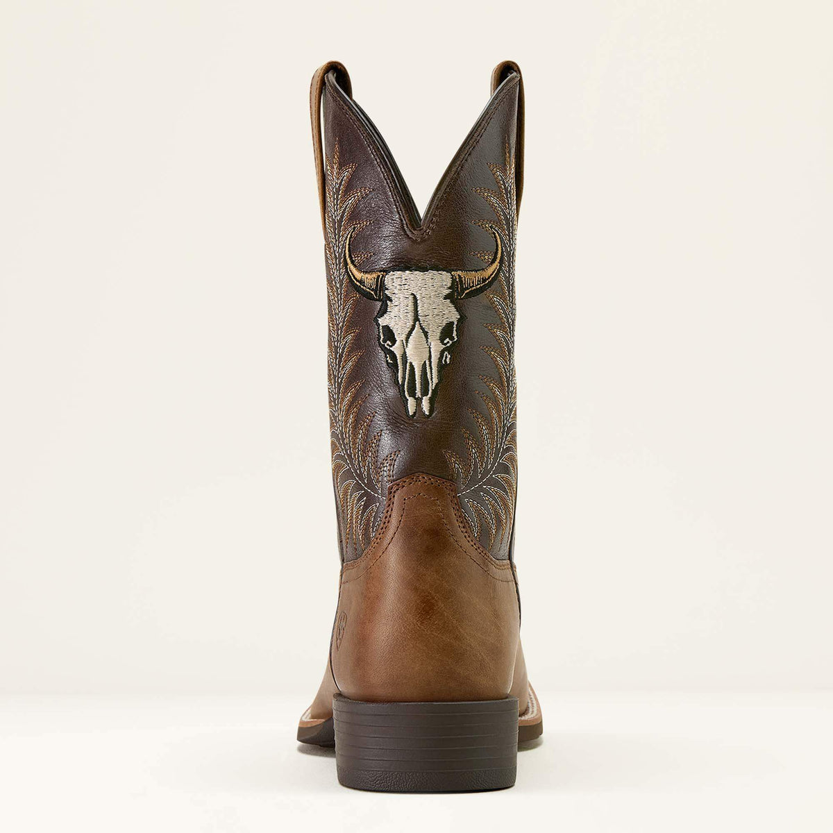 Ariat Premium | Sport Steer Skull Wide Square Toe Cowboy Boot