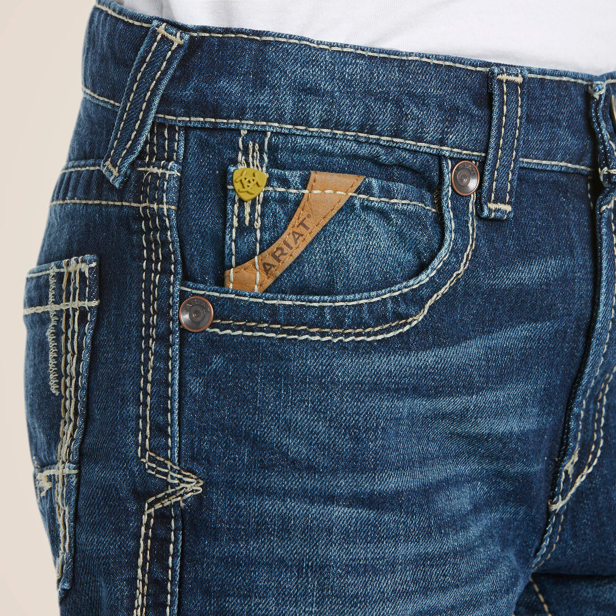 Ariat New | B5 Slim Boundary Stackable Straight Leg Jean