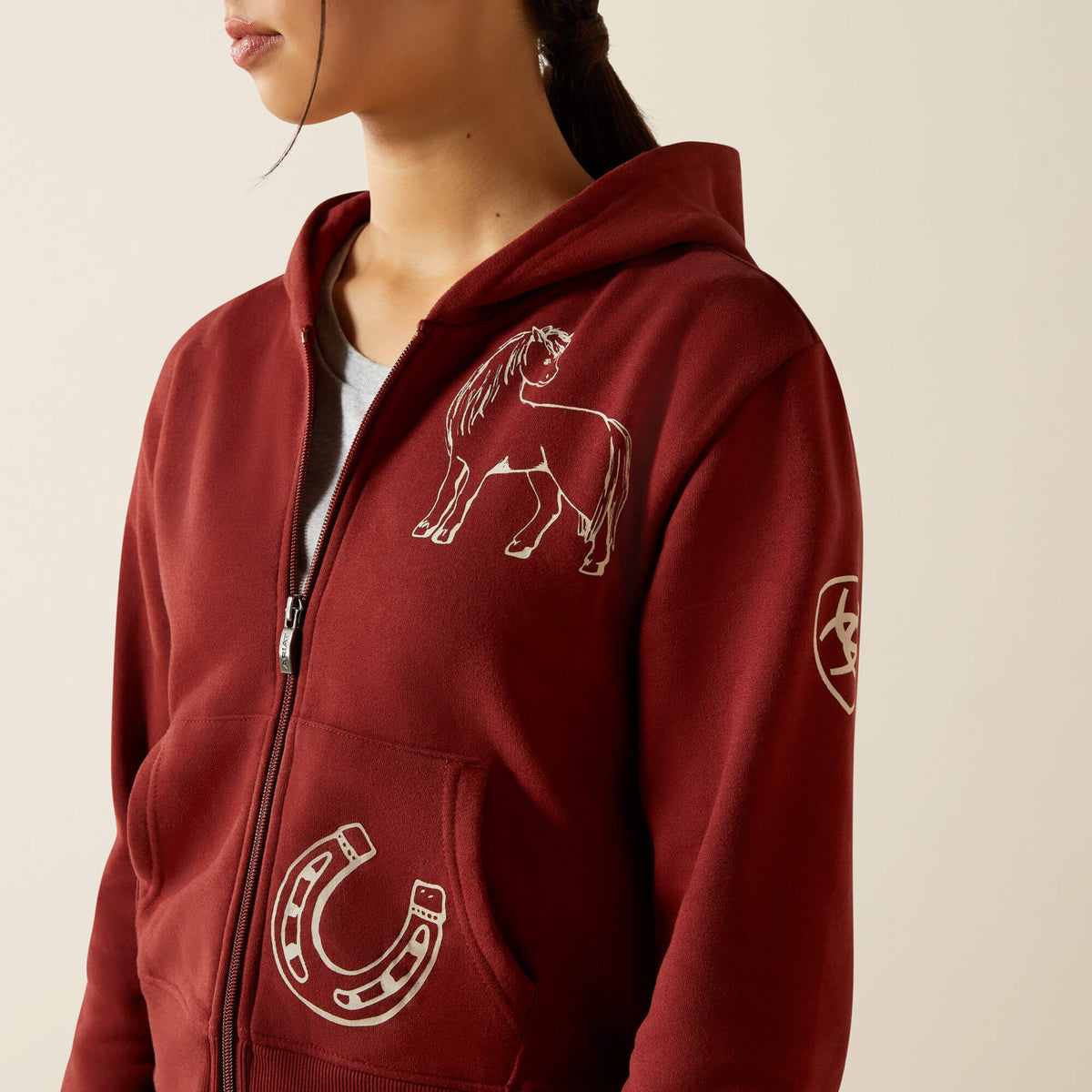 Ariat Discount | Spiffy Full Zip Sweatshirt