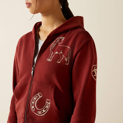 Ariat Discount | Spiffy Full Zip Sweatshirt