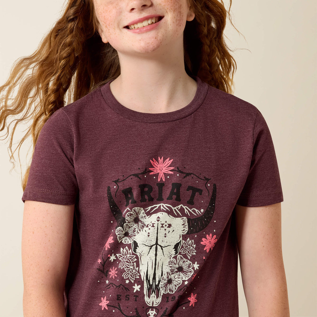 Ariat Special Offer | Ariat Skulls Florals T-Shirt