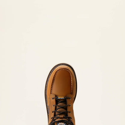 Ariat Best Seller | Rebar Wedge Moc Toe 6" Waterproof Composite Toe Work Boot